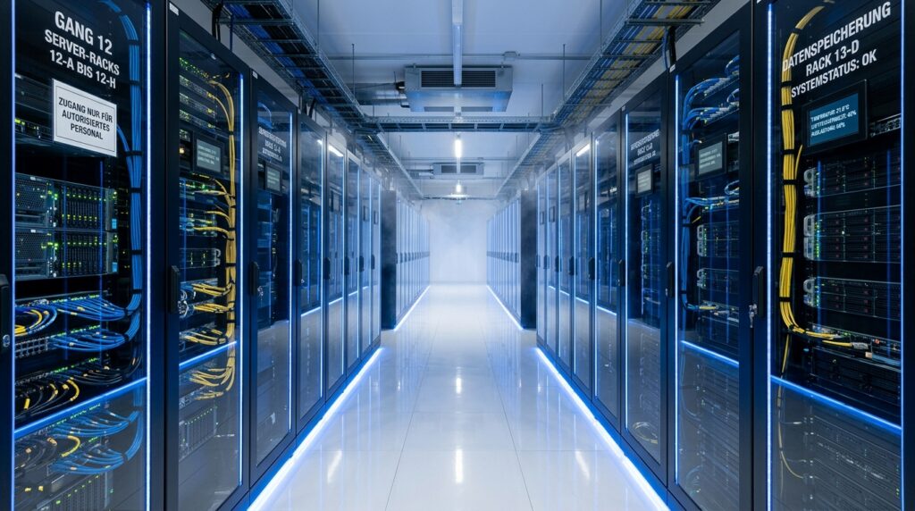 Backup-Storage-Server im klimatisierten Rechenzentrum